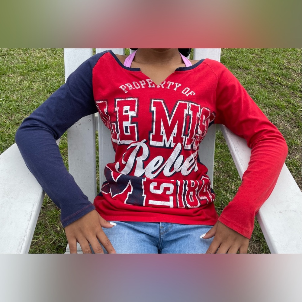 Vintage, Sexy Ole Miss Rebels Shirt